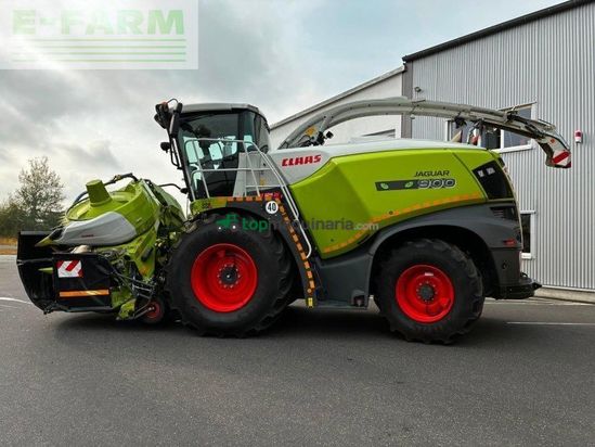 Cosechadora de Cereal - Claas - jaguar 970 greeneye + orbis 900 + pu 300