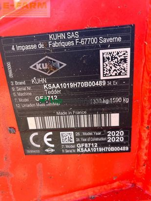 Henificador - Kuhn - gf8712