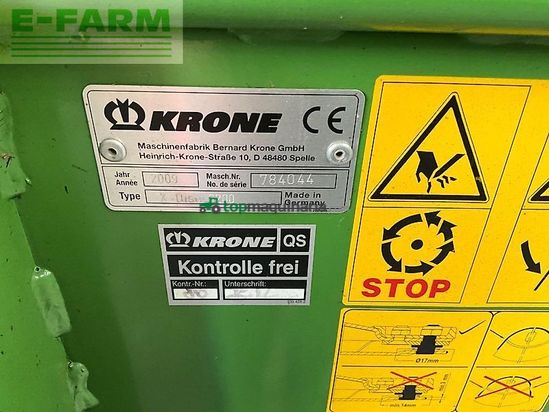 Cortacésped manual - Krone - xdisc 6200