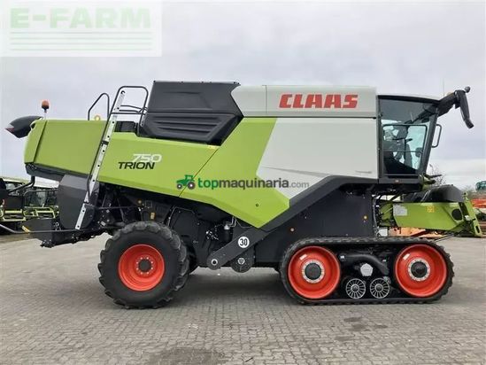 Cosechadora de Cereal - Claas - trion 750 tt
