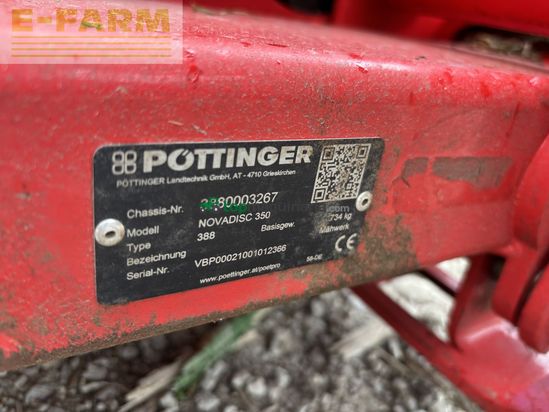 Cortacésped manual - Pöttinger - novadisc 350