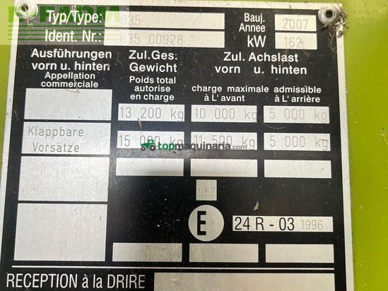 Cosechadora de Cereal - Claas - MEGA 350