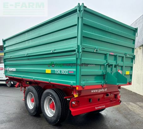 Remolqu agrícola - Farmtech - farmtech tdk 1800