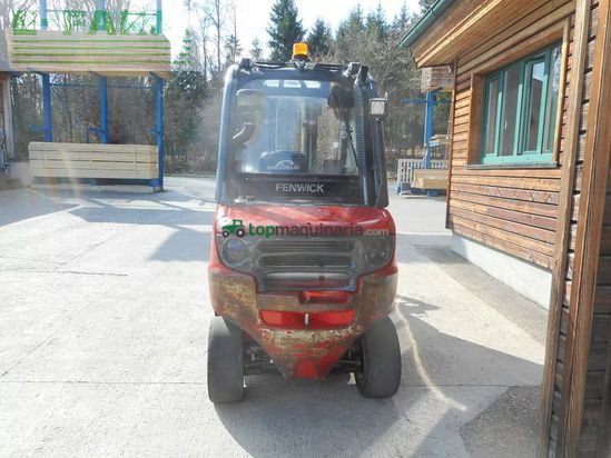 Elevadora - Linde - h35d-01 triplex seitenschieber zinkenverstellung