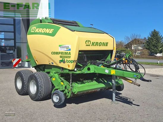 Empacadora gigant - Krone - comrima v 150 xc plus tandem
