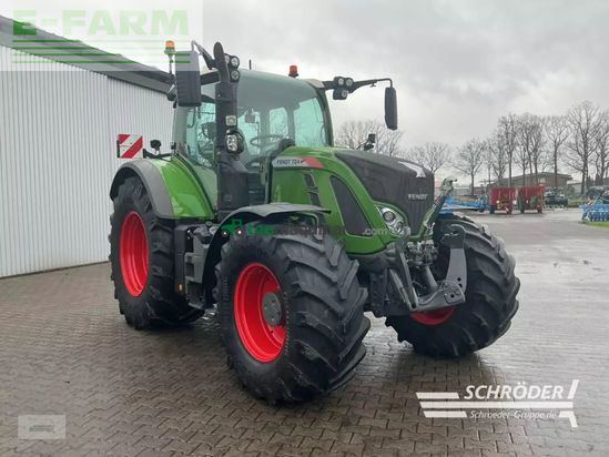 Tractor agrícola - Fendt - 724 vario s4 profi plus