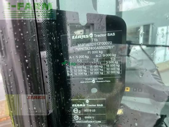 Tractor agrícola - Claas - arion 570 *cnob* 4 jahre 0%