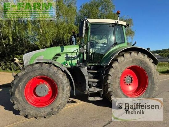 Tractor agrícola - Fendt - 939 vario profi mit rüfa