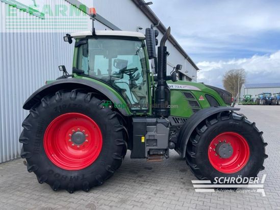 Tractor agrícola -  - 724 vario s4 profi plus