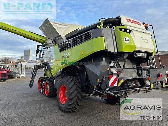 Cosechadora de Cereal - Claas - lexion 7700 terra trac