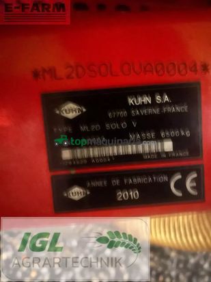 Combinado de siembra - Kuhn - ml 2800 moduliner