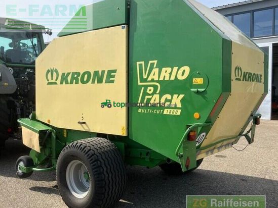 Empacadora gigant - Krone - presse variopack 1800