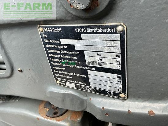 Tractor agrícola - Fendt - 716 tractor (st25458)