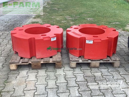 Tractor agrícola -  - hinterradgewichte 2 x 1000kg