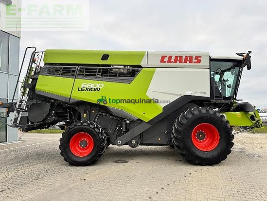 Cosechadora de Cereal - Claas - lexion 6800