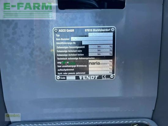 Tractor agrícola - Fendt - vario 312