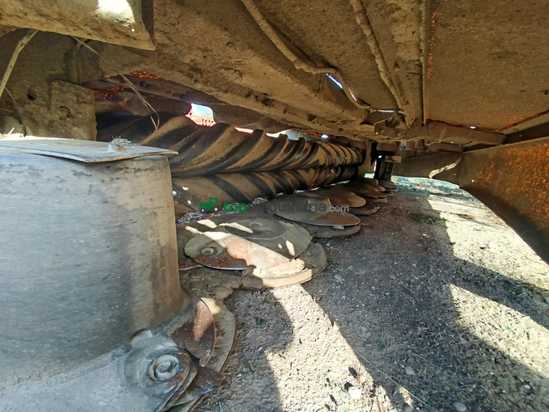 Segadora trasera Pottinger modelo Novacat 352 RCB con acondicionador