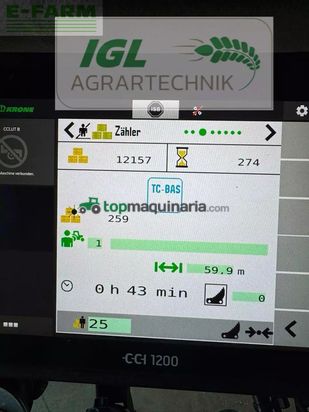 Empacadora gigant - Claas - quadrant 5200 fc