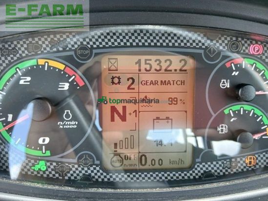 Tractor agrícola - Case IH - luxxum 100 + frontlader stoll fz 20.1