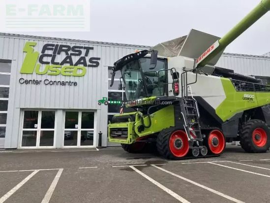 Cosechadora de Cereal - Claas - lexion 8600 terra trac