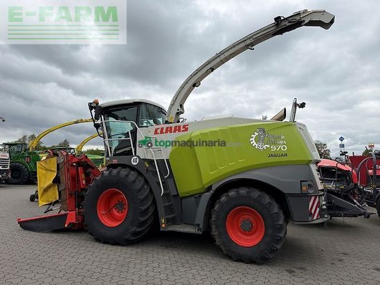 Cosechadora de Cereal - Claas - jaguar 970 4-trac