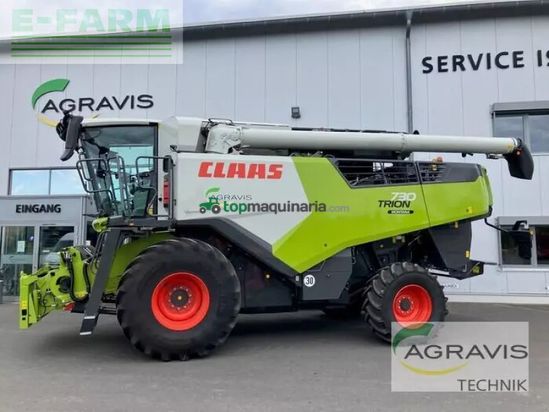 Cosechadora de Cereal - Claas - trion 730 montana