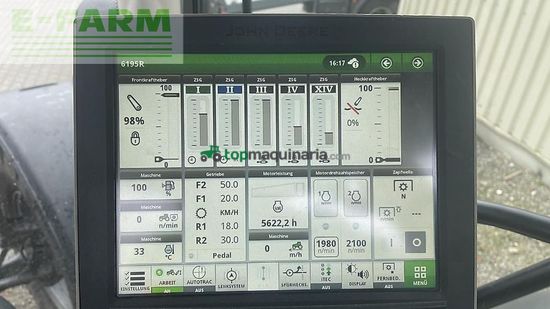 Tractor agrícola - John Deere - 6195r