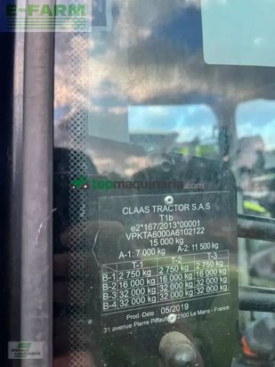 Tractor agrícola - Claas - axion 830 cebis