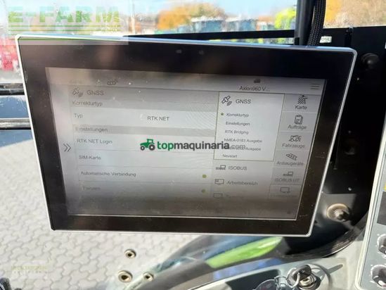 Tractor agrícola - Claas - axion 960 **vorführer**gps rtk