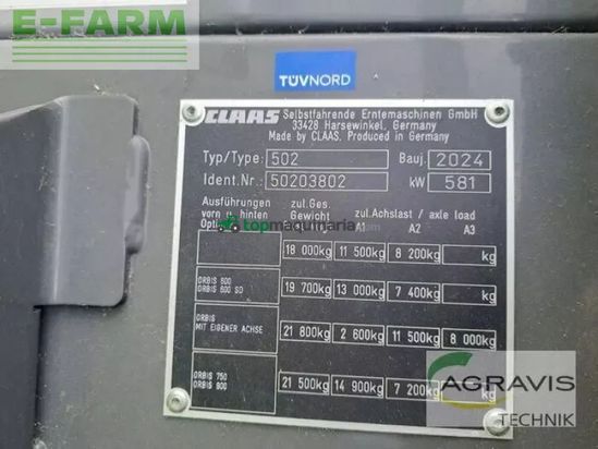 Cosechadora de Cereal - Claas - jaguar 970