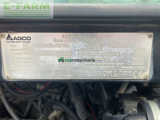 Tractor agrícola - Massey Ferguson - mf 7722