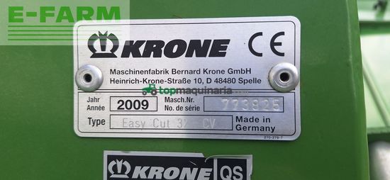 Cortacésped manual - Krone - easy cut 32 cv