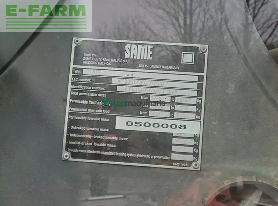 Tractor agrícola - Same - iron165.7