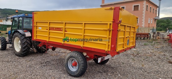 Remolque 1 eje de 6000kg,  marca López Garrido