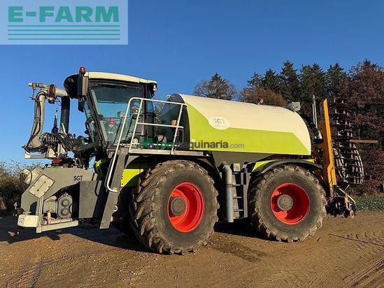 Tractor agrícola - Claas - xerion 3800 saddle trac mit sgt gülleaufbau
