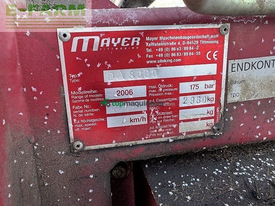 Remolqu esparcidor - Siloking - silokamm da 3600