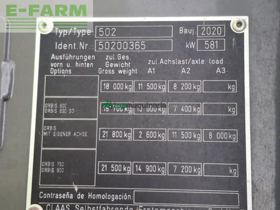 Cosechadora de Cereal - Claas - JAGUAR 970 4WD