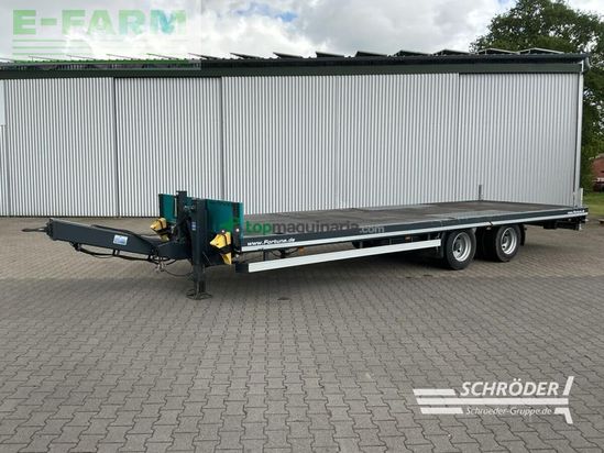 Remolqu agrícola -  - fortuna - lkw-tieflader t 160