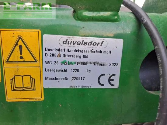 Combinado de siembra -  - düvelsdorf green rake 6m