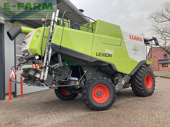 Cosechadora de Cereal - Claas - lexion 750 - v770 vario