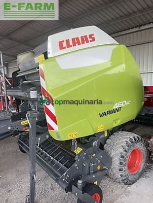 Empacadora gigant - Claas - variant 460 rc