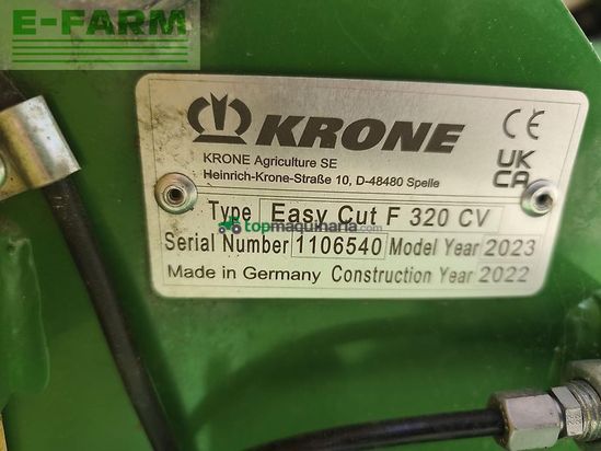 Cortacésped manual - Krone - easycut b1000cv collect + f320cv