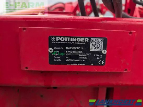 Cultivador - Pöttinger - synkro 6020 k