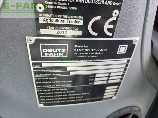 Tractor agrícola - Deutz-Fahr - agrotron m 650