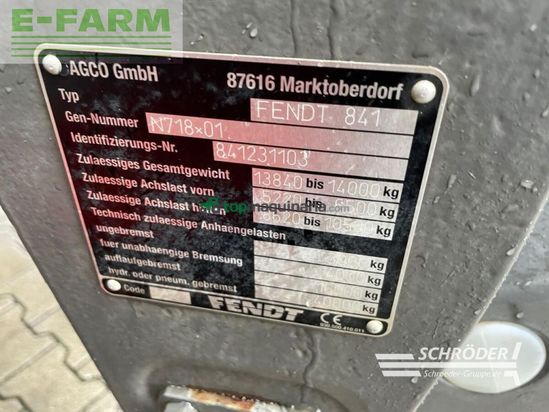 Tractor agrícola - Fendt - 826 vario s4 profi plus