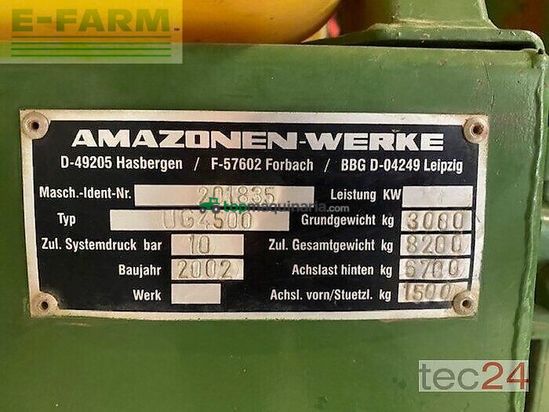 Atomizador - Amazone - ug 4500