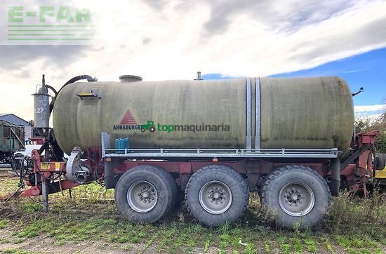 Cuba de purin - Annaburger - hts 29k.27 tridem - güllefass bj. 2013