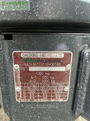 Tractor agrícola - Kioti - cs2220m