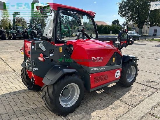 Telescopica - Weidemann - t4512 euro-aufnahme + breitreifen