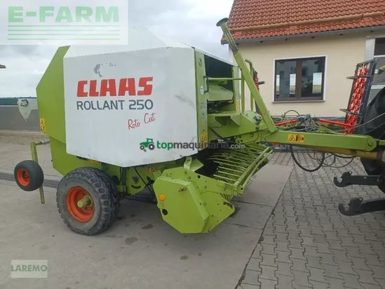 Empacadora gigant - Claas - rollant 250 rc rotocut